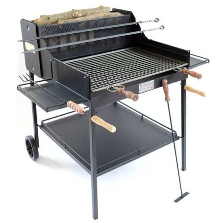 Cruccolini Fuocone Arezzo - Barbecue à bois et charbon en fer artisanal