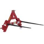 GeoTech - Fourche pour bottes de paille - Attelage à 3 points pour tracteur