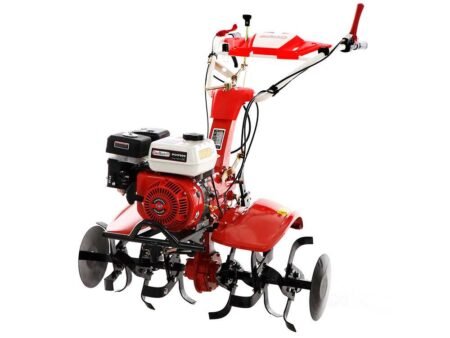 GeoTech Pro PGT 900 - Motobineuse à essence 7 CV avec boîte 2+1 et transmission à engrenages