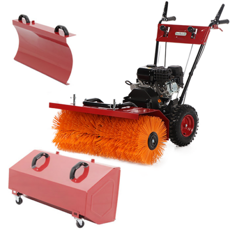 GeoTech SS 680 WEL EVO - Balayeuse thermique multifonction avec démarrage électrique