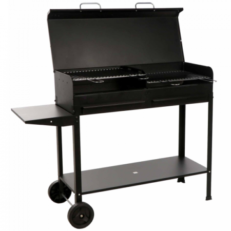 Mille Teseo - Barbecue à charbon en fer artisanal - 60x43 cm