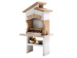 Palazzetti Tupai 2 - Barbecue à bois et à charbon en maçonnerie