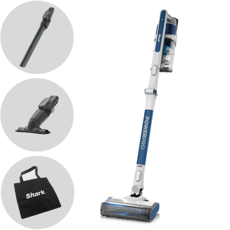 Shark PowerPro IZ380EU - Aspirateur - Balai à batterie - 2 en 1 - Batterie 21,6 V