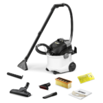 Karcher SE 5- Nettoyeur moquettes - aspirateur liquides avec bidon eau propre/sale 4 L - 1000 W