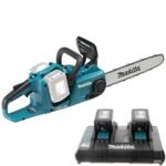 Makita DUC353Z - Tronçonneuse à batterie - 2 x 18 V 5 Ah - Guide de 35 cm