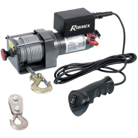 Ribimex PE12V/2500 - Treuil électrique a batteria 12V - 3 HP